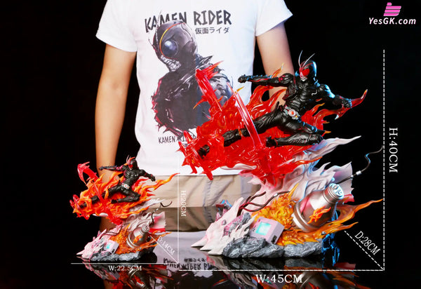 Kamen Rider Series Black Sun Statue - Ys Studio [Pre-Order] Other Animes