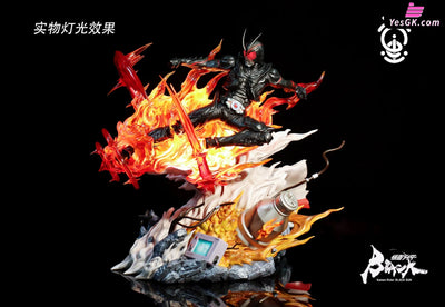 Kamen Rider Series Black Sun Statue - Ys Studio [Pre-Order] Full Payment / 1/6 Scale Other Animes
