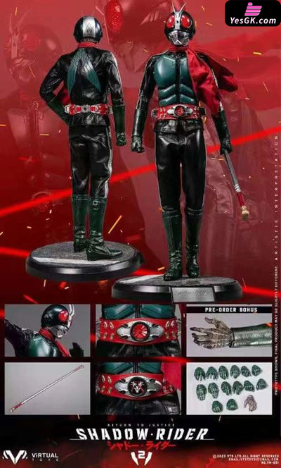 Kamen Rider Series V2 Vm-051 Statue - Vts Toys Studio [Pre-Order] Other Animes