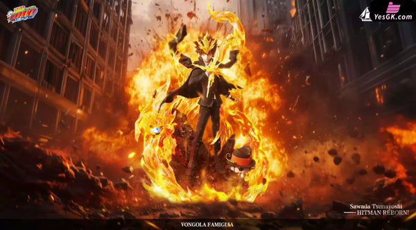 Katekyo Hitman Reborn #1 Tsunayoshi Sawada 1/6 GK Statue - Dream Boat Studio [Pre-Order] Others