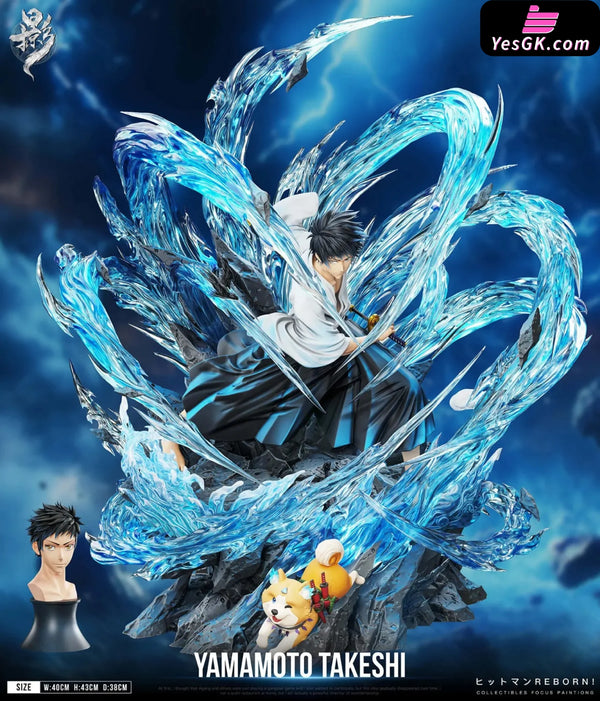 Katekyo Hitman Reborn #3 Yamamoto Takeshi GK Statue - Lue Ying Studio [Pre-Order] - Full Payment / Regular Edition
