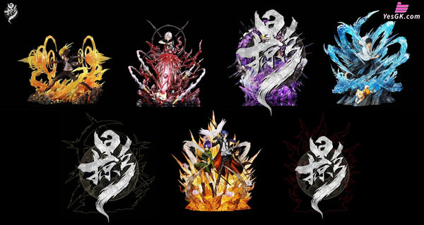 Katekyo Hitman Reborn Mist Guardian Duo Dance 005 Chrome Dokuro & Mukuro Rokudo Statue - Lue Ying Studio [In-Stock]