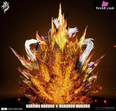 Katekyo Hitman Reborn Chrome Dokuro & Mukuro Rokudo Statue - Lue Ying Studio [In-Stock] - Full Payment - Reborn