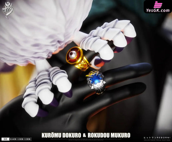 Katekyo Hitman Reborn Chrome Dokuro & Mukuro Rokudo Statue - Lue Ying Studio [In-Stock] - Full Payment - Reborn