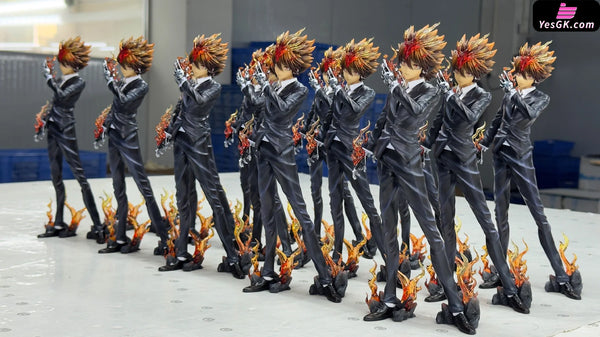 Katekyo Hitman Reborn Future Arc The Tenth Vongola Boss Tsunayoshi Sawada GK Statue - Jiang Xing Studio [In-Stock]