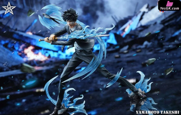 Katekyo Hitman Reborn Future Choices for Private Tutors Arc Vongola Rain Guardian Yamamoto Takeshi 1/6 GK Statue