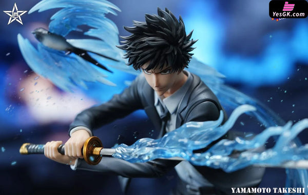Katekyo Hitman Reborn Future Choices for Private Tutors Arc Vongola Rain Guardian Yamamoto Takeshi 1/6 GK Statue