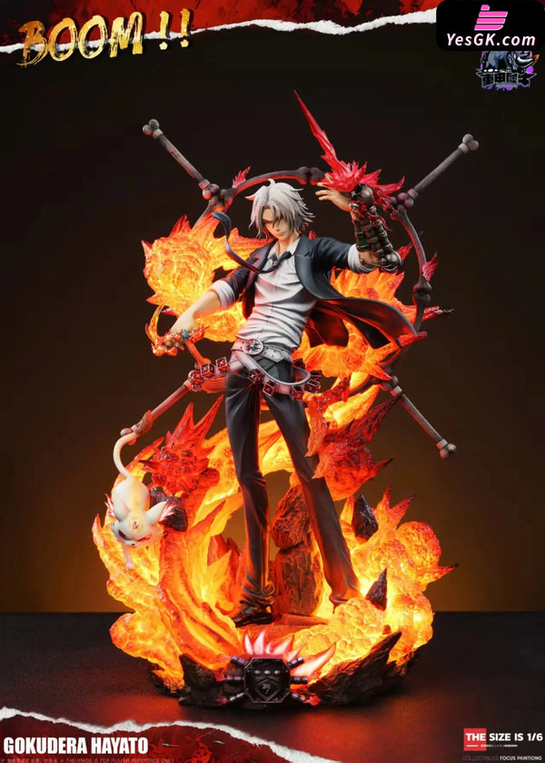 Katekyo Hitman Reborn Gokudera Hayato 1/6 GK Statue - Zhong Jia Xi Niu Studio [Pre-Order] Others