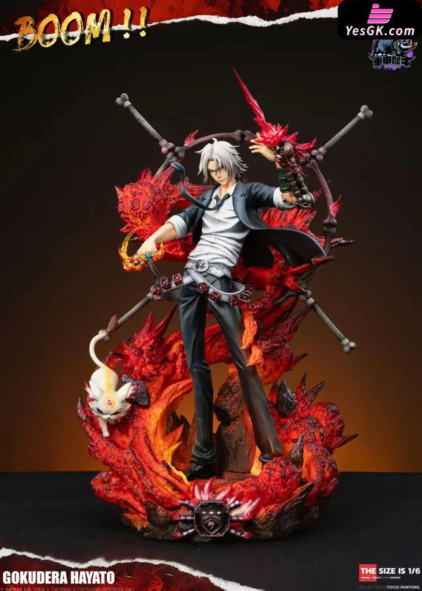 Katekyo Hitman Reborn Gokudera Hayato 1/6 GK Statue - Zhong Jia Xi Niu Studio [Pre-Order] Others