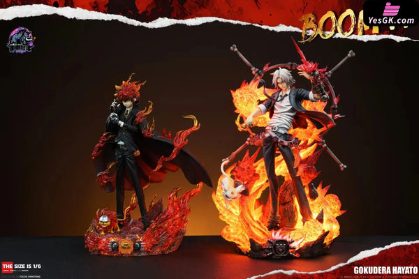Katekyo Hitman Reborn Gokudera Hayato 1/6 GK Statue - Zhong Jia Xi Niu Studio [Pre-Order] Others