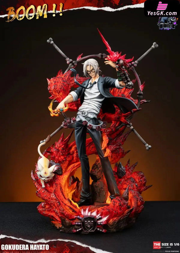 Katekyo Hitman Reborn Gokudera Hayato 1/6 GK Statue - Zhong Jia Xi Niu Studio [Pre-Order] Others