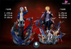 Katekyo Hitman Reborn Gokudera Hayato Vs Belphegor Resin Statue - Ill Studio [Pre-Order]
