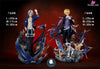 Katekyo Hitman Reborn Gokudera Hayato Vs Belphegor Resin Statue - Ill Studio [Pre-Order]