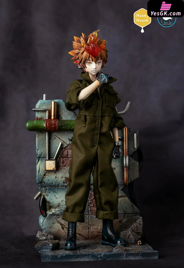 Katekyo Hitman Reborn Honey Secret Gathering 012 Tsunayoshi Sawada Workwear Rabbit GK Statue - Honey House Studio &