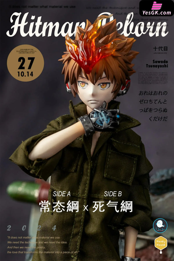 Katekyo Hitman Reborn Honey Secret Gathering 012 Tsunayoshi Sawada Workwear Rabbit GK Statue - Honey House Studio &