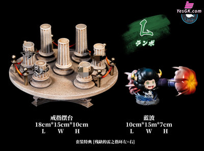 Katekyo Hitman Reborn Ring Conflict Ryohei Sasagawa & Lambo GK Statue - ILLegal Factory Studio [Pre-Order] Deposit