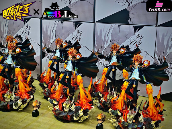 Katekyo Hitman Reborn Sawada Tsunayoshi the Tenth Generation Leader of the Vongola GK Statue - Ji ke Studio &