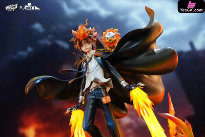 Katekyo Hitman Reborn Sawada Tsunayoshi the Tenth Generation Leader of the Vongola GK Statue - Ji ke Studio &