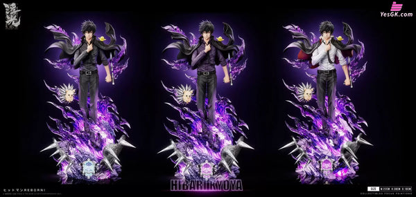Katekyo Hitman Reborn Standing Posture Series Kyoya Hibari 1/6 GK Statue - Floating Light Studio [In-Stock] - Reborn