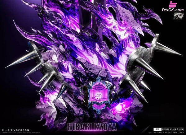 Katekyo Hitman Reborn Standing Posture Series Kyoya Hibari 1/6 GK Statue - Floating Light Studio [In-Stock] - Reborn