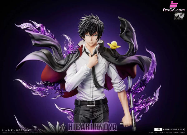 Katekyo Hitman Reborn Standing Posture Series Kyoya Hibari 1/6 GK Statue - Floating Light Studio [In-Stock] - Reborn
