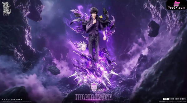 Katekyo Hitman Reborn Standing Posture Series Kyoya Hibari 1/6 GK Statue - Floating Light Studio [In-Stock] - Reborn