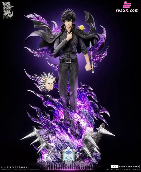 Katekyo Hitman Reborn Standing Posture Series Kyoya Hibari 1/6 GK Statue - Floating Light Studio [In-Stock] - Full