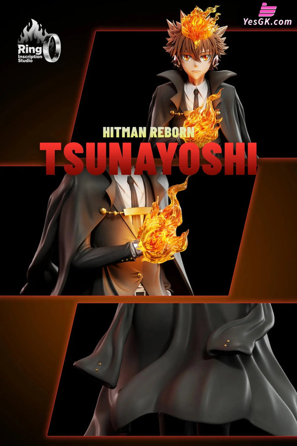 Katekyo Hitman Reborn Suit Series #1 Tsunayoshi Sawada 1/6 GK Statue - Ring inscription Studio [Pre-Order] Others