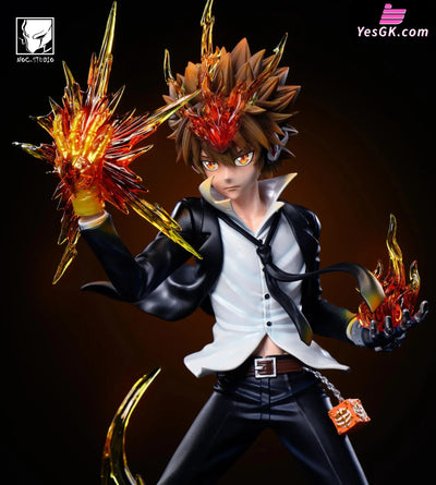 Katekyo Hitman Reborn Tsunayoshi Sawada 1/6 GK Statue - Noc Studio [Pre-Order] Others
