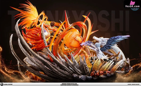 Katekyo Hitman Reborn Varia Arc Tsunayoshi Sawada VS Byakuran Gesso 1/6 Statue - ILLegal Factory Studio [Pre-Order