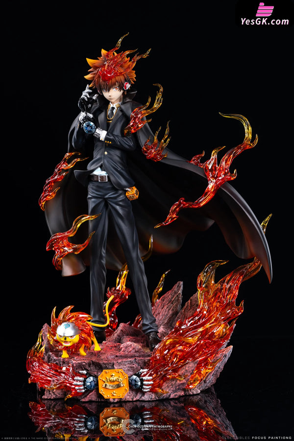 Katekyo Hitman Reborn Vongola Famiglia Resonance Tsunayoshi Sawada GK Statue - Zhong Jia Xi Niu Studio [In-Stock] Others