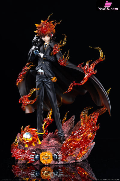 Katekyo Hitman Reborn Vongola Famiglia Resonance Tsunayoshi Sawada GK Statue - Zhong Jia Xi Niu Studio [In-Stock] Others