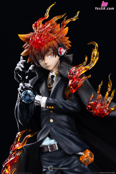 Katekyo Hitman Reborn Vongola Famiglia Resonance Tsunayoshi Sawada GK Statue - Zhong Jia Xi Niu Studio [In-Stock] Others
