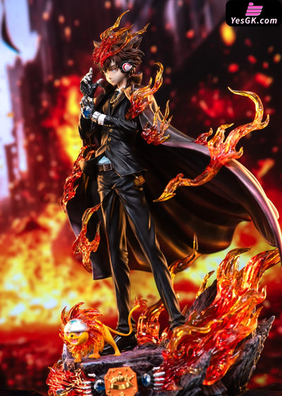 Katekyo Hitman Reborn Vongola Famiglia Resonance Tsunayoshi Sawada GK Statue - Zhong Jia Xi Niu Studio [Pre-Order]