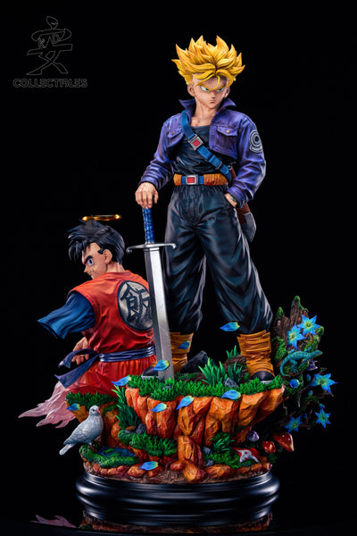 Dragon Ball Two-person Standing Posture Series Trunks & Gohan GK Statue - KD Collectibles Studio [Pre-Order]