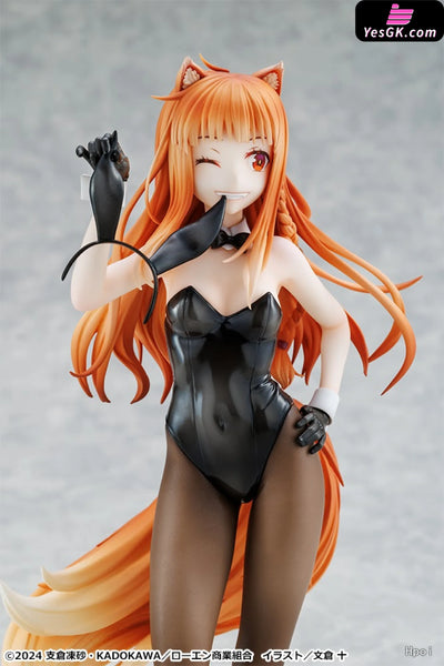 KDcolle Spice and Wolf MERCHANT MEETS THE WISE WOLF Holo Light Novel bunny ver. (Licensed) Figure - KADOKAWA Studio