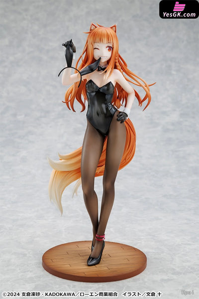 KDcolle Spice and Wolf MERCHANT MEETS THE WISE WOLF Holo Light Novel bunny ver. (Licensed) Figure - KADOKAWA Studio