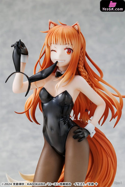 KDcolle Spice and Wolf MERCHANT MEETS THE WISE WOLF Holo Light Novel bunny ver. (Licensed) Figure - KADOKAWA Studio