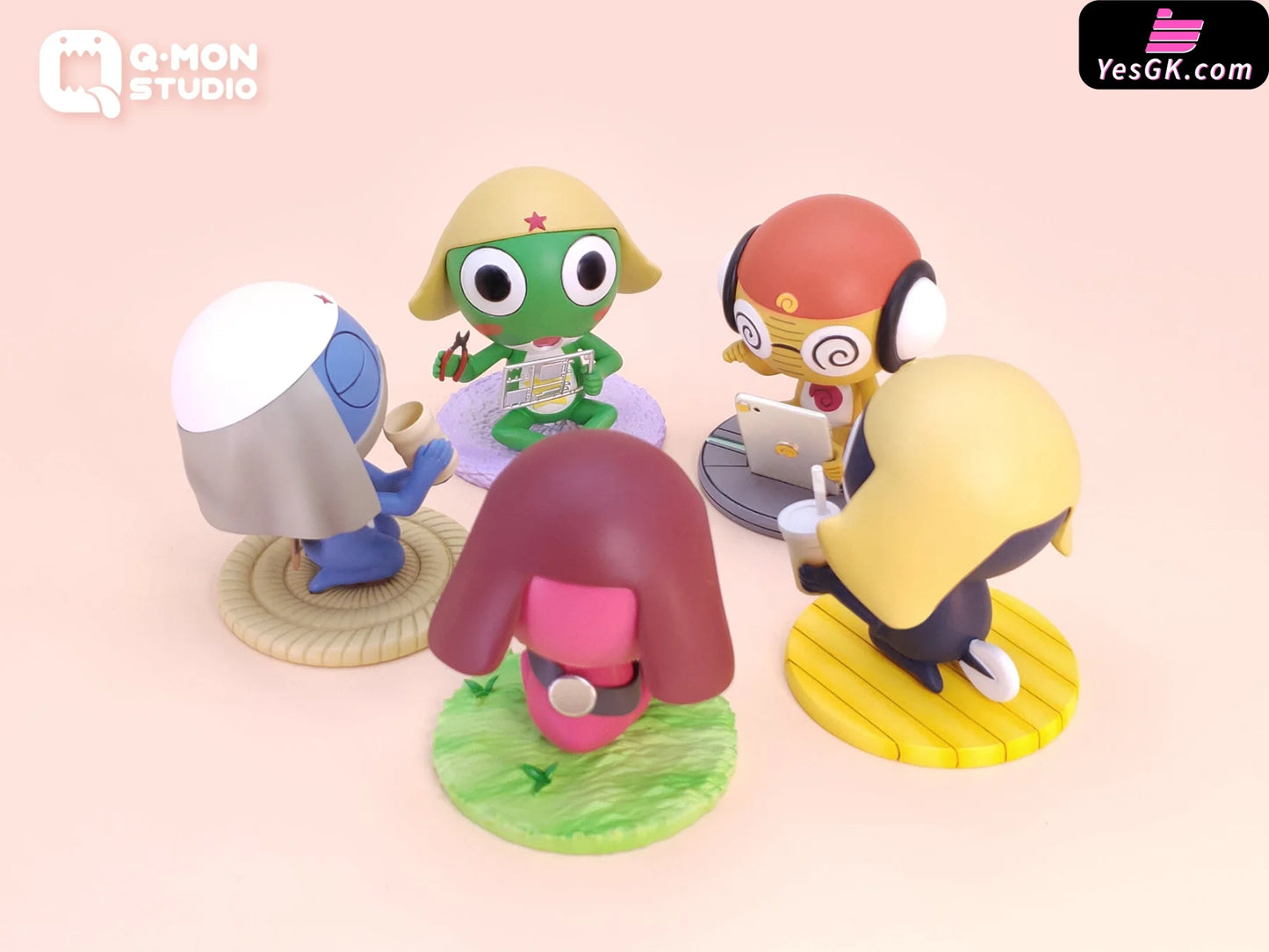 Keroro Gunsou Team Resin Statue - Q-Mon Studio [Pre-Order] Deposit Others