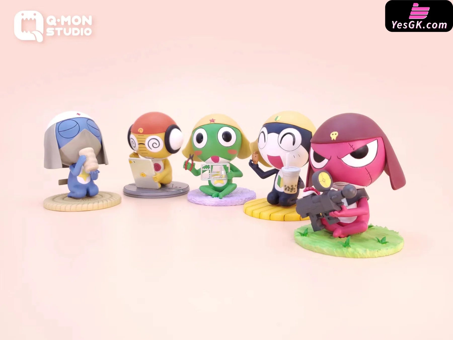 Keroro Gunsou Team Resin Statue - Q-Mon Studio [Pre-Order] Others