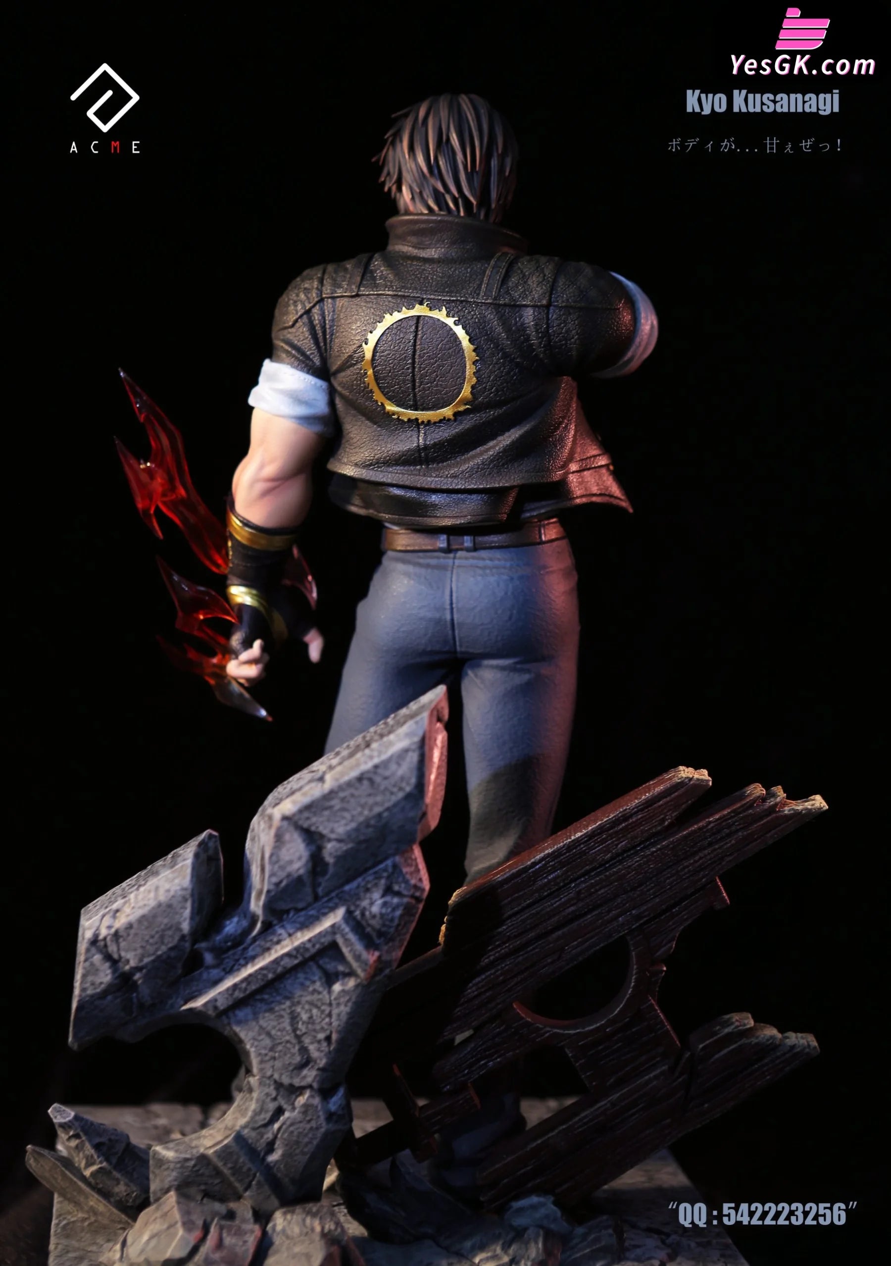 King Fighters Kyo Kusanagi Statue - ACME Studio – YesGK King Fighters Kyo Kusanagi Statue - ACME Studio – YesGK