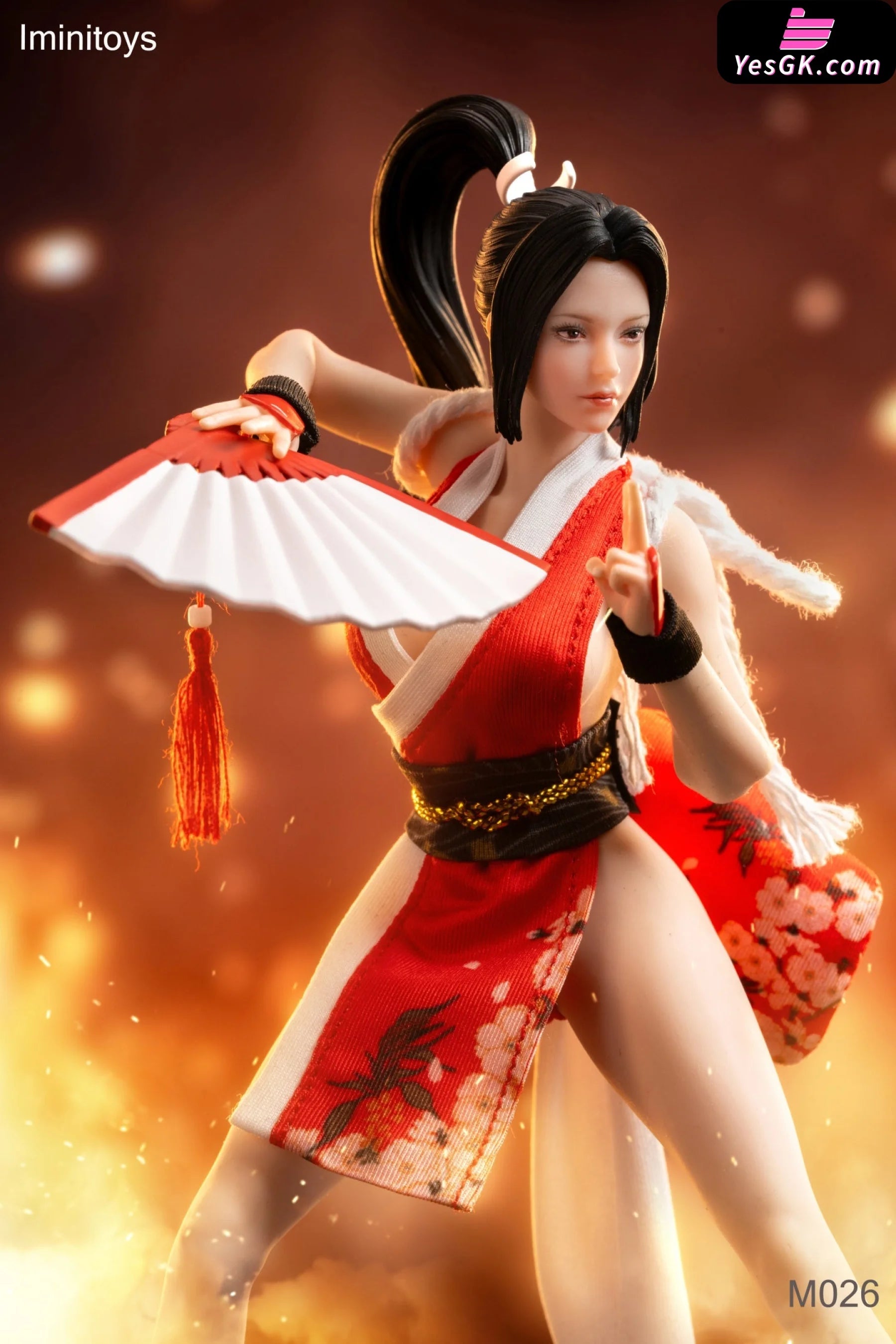 King Fighters M026 1/12 Shiranui Mai Action Figure - Iminitoys