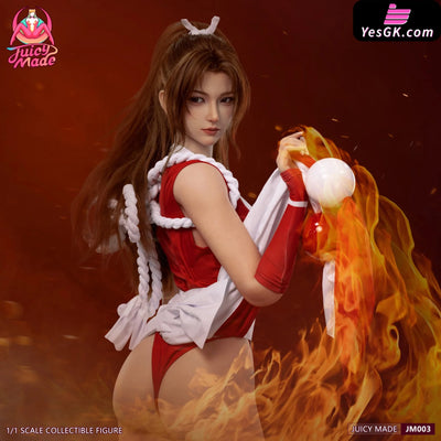The King of Fighters Shiranui Mai JM003 1/1 Full Silicone Fighter Action Figure - Juicy Made Studio [Pre-Order] The