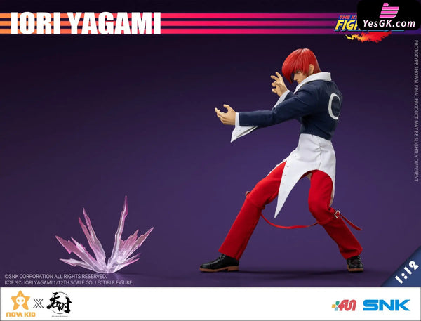 King Of Fighters Snk Official License 97 Iori Yagami (Licensed) Action Figure - Tunshi Studio