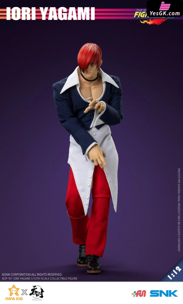 King Of Fighters Snk Official License 97 Iori Yagami (Licensed) Action Figure - Tunshi Studio