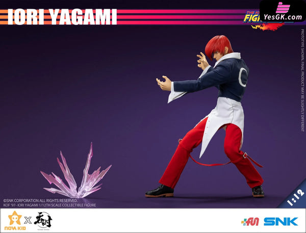 King Of Fighters Snk Official License 97 Iori Yagami (Licensed) Action Figure - Tunshi Studio