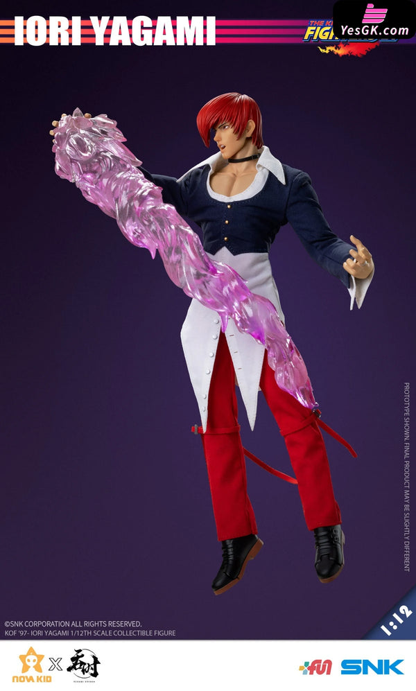King Of Fighters Snk Official License 97 Iori Yagami (Licensed) Action Figure - Tunshi Studio