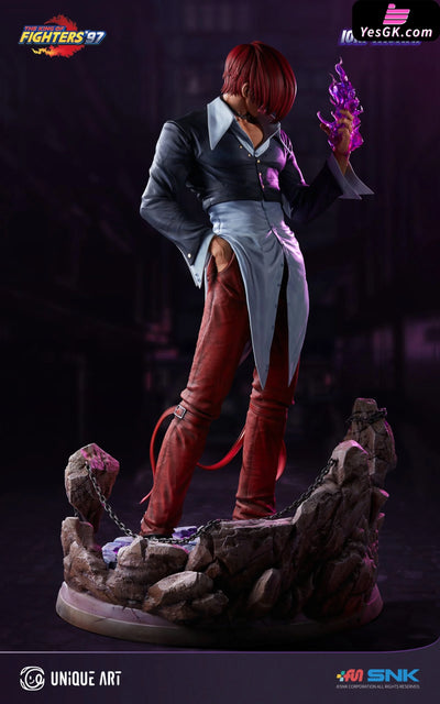 King Of Fighters 1/1 Iori (Licensed) Statue - Unique Art Studio [Pre-Order] The
