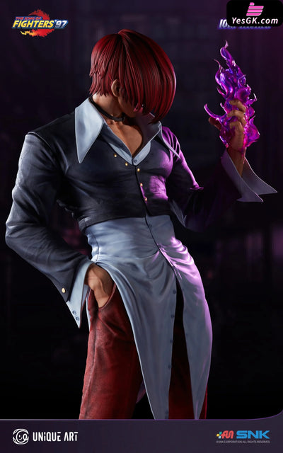 King Of Fighters 1/1 Iori (Licensed) Statue - Unique Art Studio [Pre-Order] The