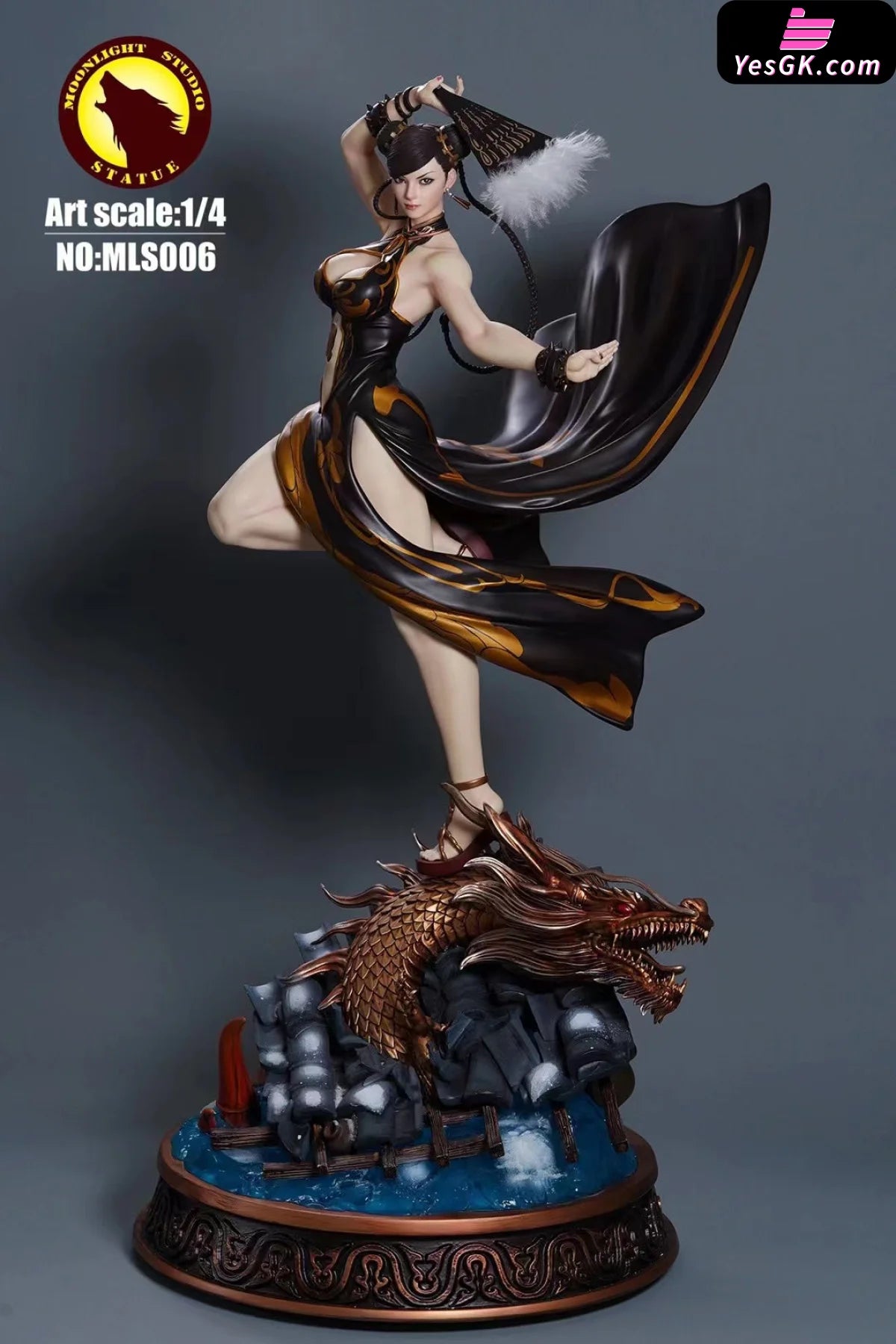 King Of Fighters Fighting Goddess Chun Li Statue - Moonlight Studio [Pre-Order]